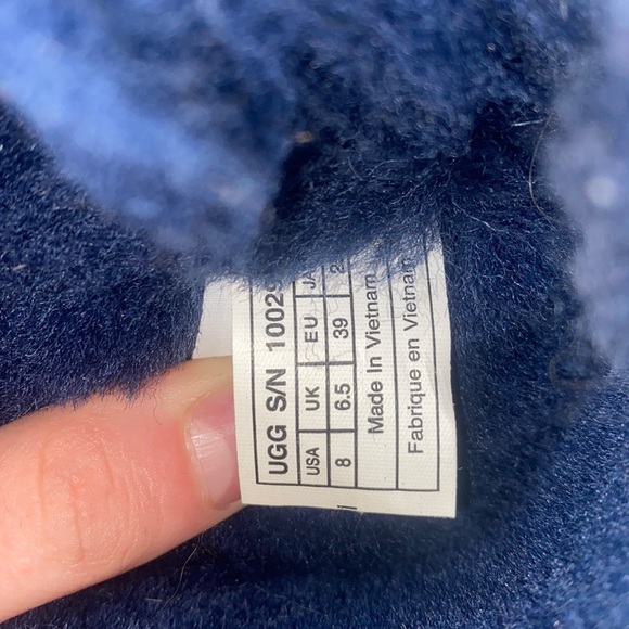 Blue Bow Tie Ugg’s - Picture 3 of 3